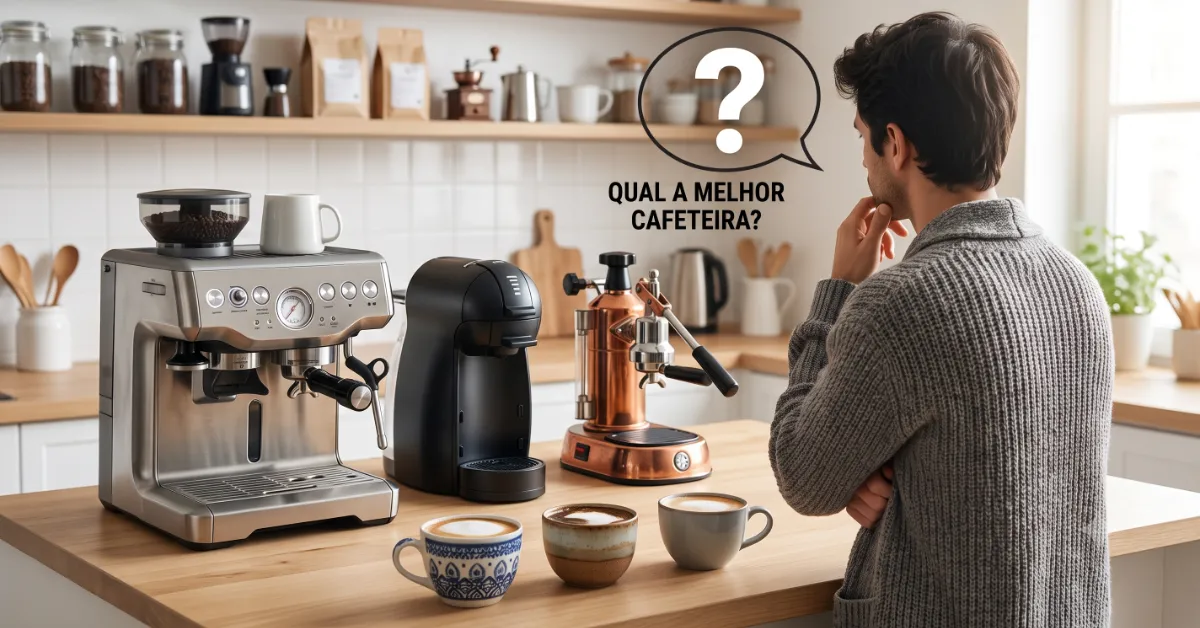 Cafeteira expresso qual a melhor: comparação de perfis de uso — Achei Café